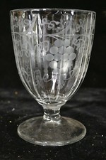19th Century Etched Heavy