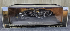 Mad max 2 The road warrior Interceptor et Enemy Car 1:43 Autoart