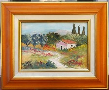 petit tableau signé Line