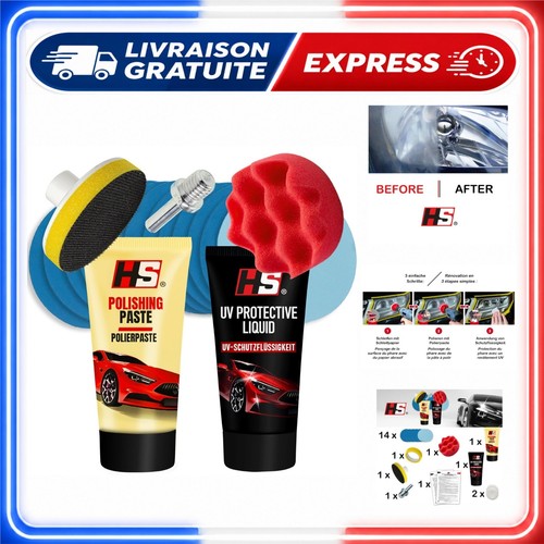 Rénovateur phare voiture - hs,