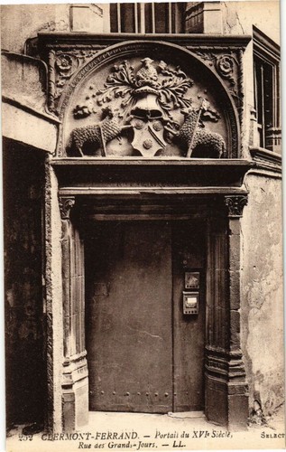 Cpa clermont ferrand - cpa, portail