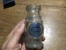 Pot à moutarde en verre LOUIT BORDEAUX moutarde diaphane BE