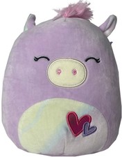 Squishmallows Officiel Kellytoy Peluche 20.3cm (Rei Pégase Valentin 2022)