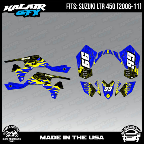 Graphics kit for suzuki - kit,