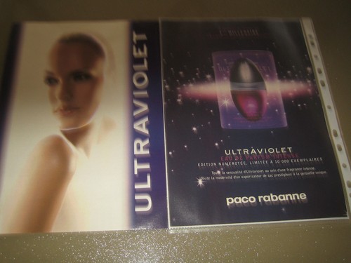 Publicité papier parfum - publicité,