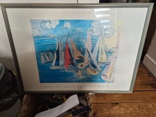 TRES JOLIE AFFICHE ORIGINALE DE RAOUL DUFY
