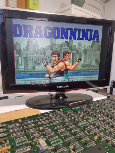 Bootleg pcb jamma dragonninja - bootleg,
