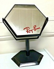 Miroir RAY BAN mirror Countertop or Brille sun glasses vintage lunette