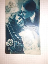 CPA , bonne année , fleurs roses , labor 529