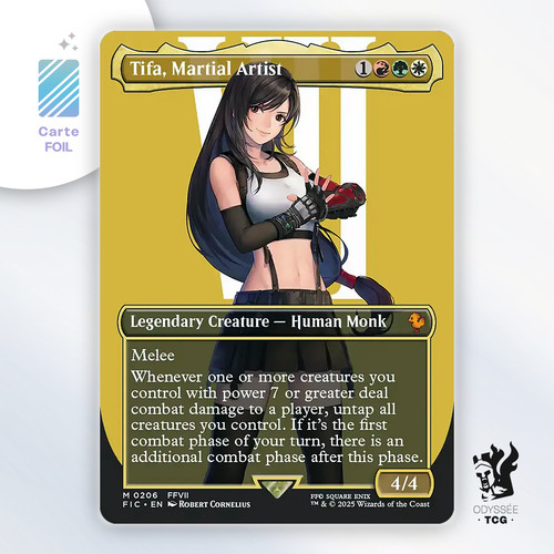 Tifa martial artist fic - artist,