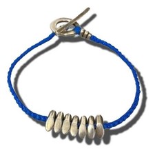 Bracelet jill platner bleu