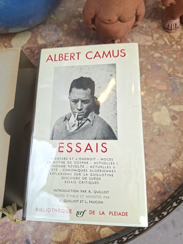 Pléiade albert camus - albert, essais