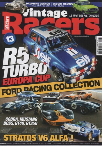 Vintage racers ford escort - vintage,