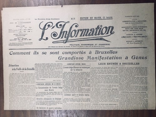 Les allemands bruxelles - à,