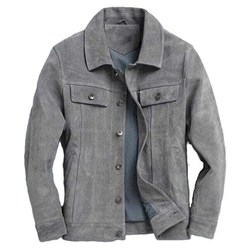 Veste camionneur cuir - veste,