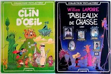 LOT 2 BDS COLLECTION PHYLACTÈRE 2ÈME CLIN D'OEIL + TABLEAUX DE CHASSE (EO) [EC+]