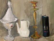 Belle Peinture 1960 Gouache