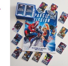 carte LECLERC 2022 MARVEL PARS EN MISSION