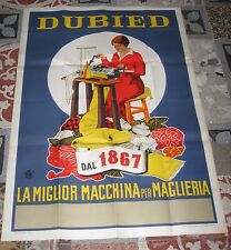 R@RIT@' - Affiche DUBIED CM 70x100 - Années '50 ORIGINALE, TRÈS BELLE