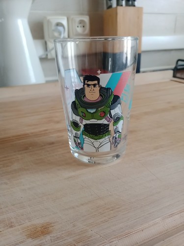 Verre moutarde amora disney - verre,