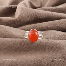 Argent Sterling Cornaline