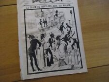 JOURNAL LE SIFFLET N° 137 1874 LE TRAIN DE MERY SUR OISE MOLOCH LA GARE
