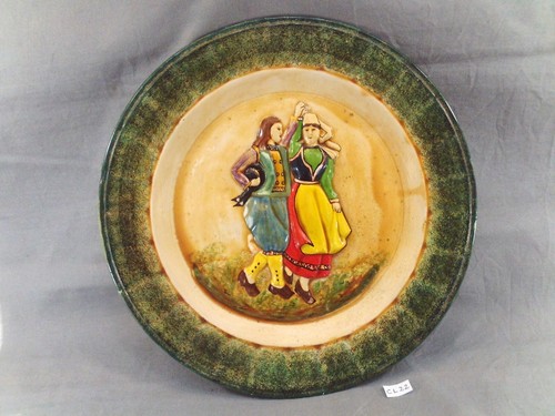 Ancienne assiette grès - ancienne, en