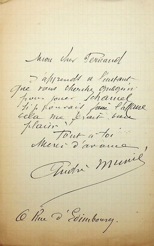 S andré munié acteur - ✒,