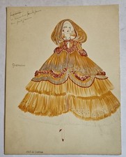 Jose De ZAMORA Dessin Original