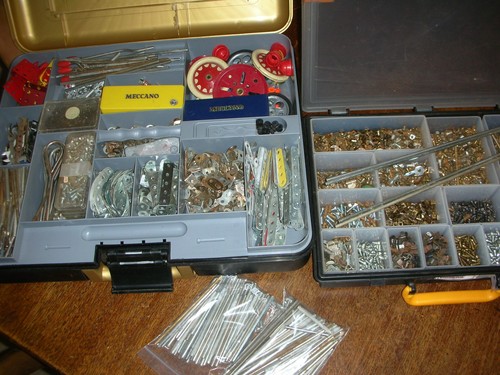 Meccano ancien gros lot - meccano,
