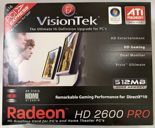 New open box visiontek ati - open,