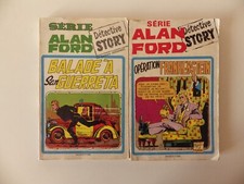 2 BD petit format sagédition  / série Alan Ford détective story