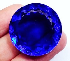 87.10 CT Topaze Bleu Rond