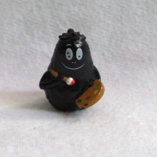 FIGURINE JOUET KINDER SURPRISE TOY BARBAPAPA BARBOUILLE PEINT NOIR DC-158 - 2011