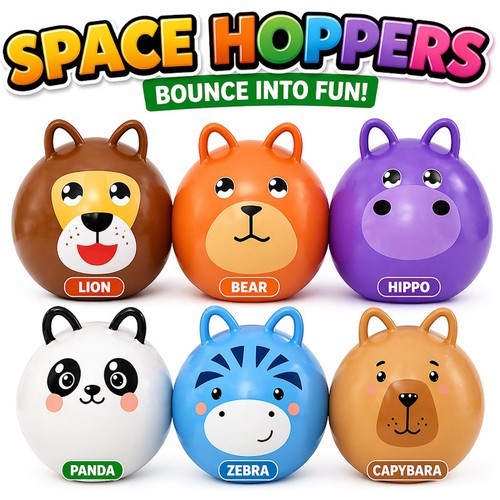 Space hopper fun - space,