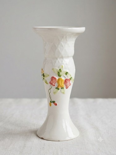 Ancien vase soliflore en - /,