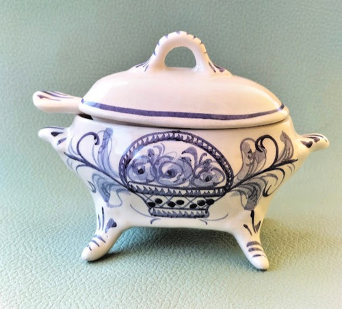Beau moutardier pot - moutardier, a
