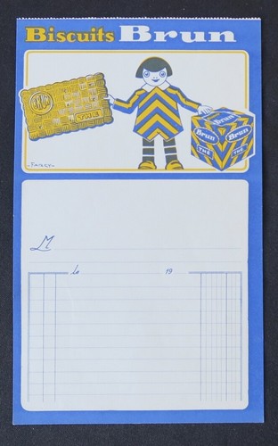 Facture 1930 les biscuits - 1930,