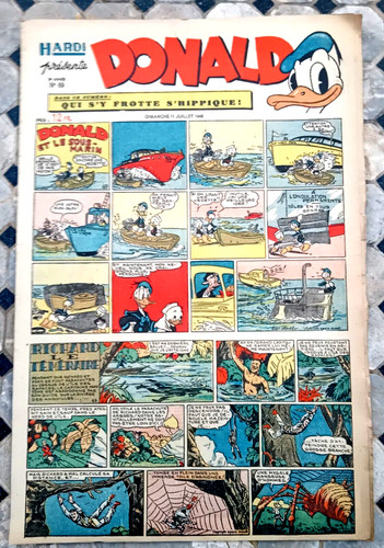 Magazine rare donald - magazine, donald,hardy