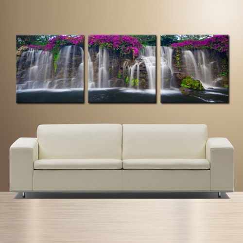 Waterfalls ready hang - ready, to