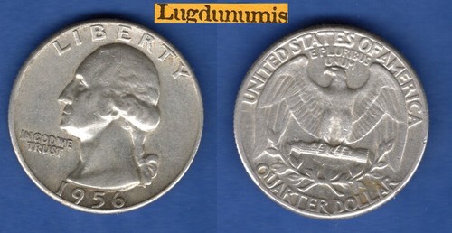 Washington quarter dollar 1956 - washington,