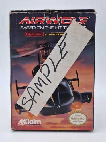 Airwolf nintendo nes - airwolf,