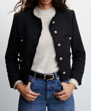 BELLE Veste Mango Tweed Coton