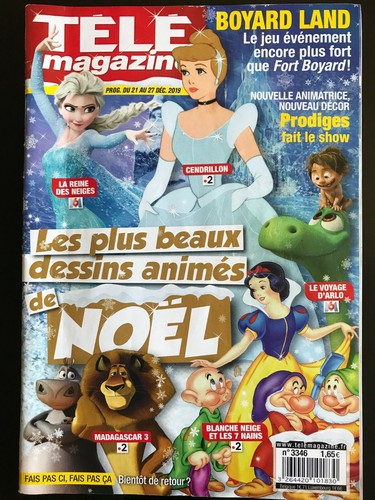 Télé magazine 2019 - télé, 21/12/2019
