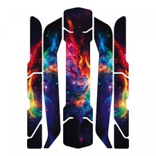 Protection de cadre vélo autocollant XL autocollant vélo électrique Space Gal...