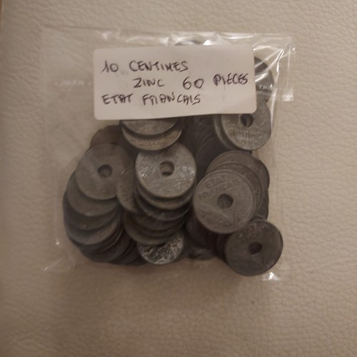 Centimes état français - 10,