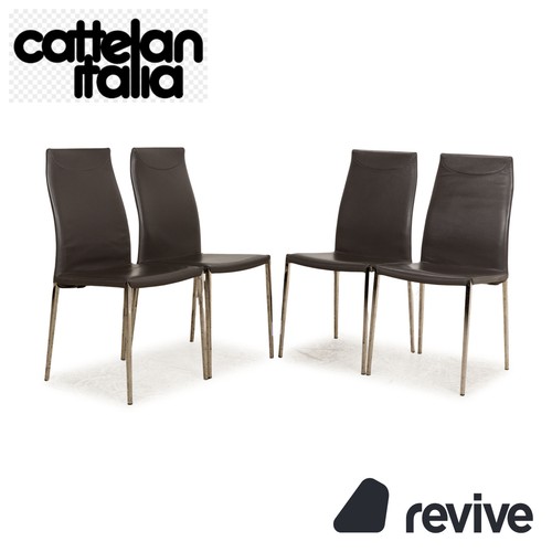 Ensemble chaises cattelan - 4,