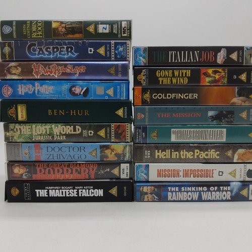 Job lot vhs cassettes - vhs,