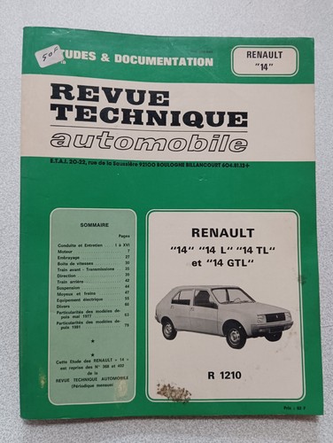 Rta revue technique automobile - rta,