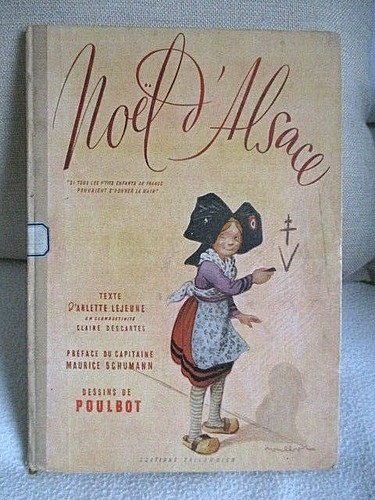Ancien livre noël alsace - ancien, "noËl